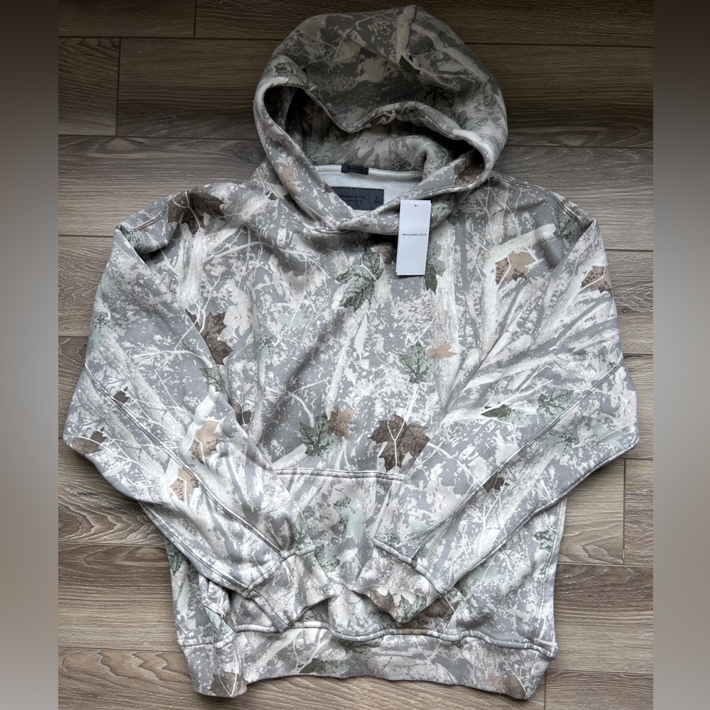 Viral Abercrombie Camo Hoodie
